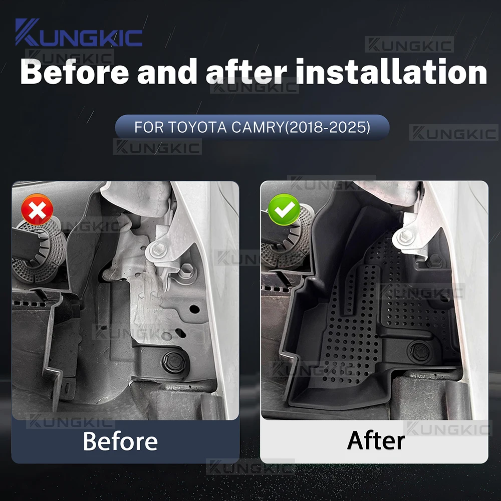 

For Toyota Camry XV80 XV70 2018-2025 Avalon 2019-2025 Car Engine Filter Protective Cover Engine Compartment Filter Anti-blocking