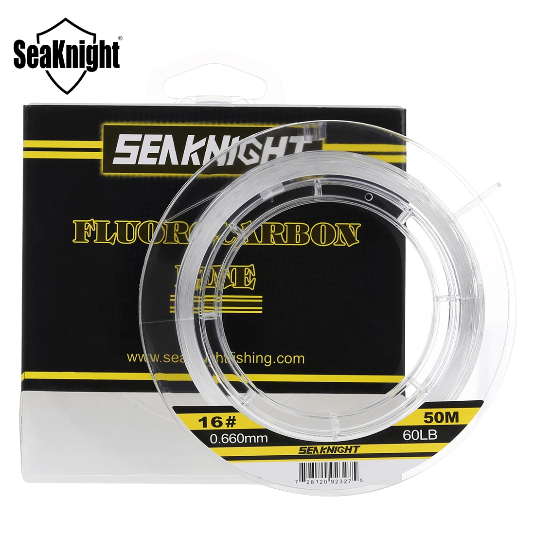 SeaKnight 100 % japanisches Material, 50 m, 60–100 lb, Fluorkohlenstoff-Angelschnüre, Kohlefaser-Vorfach, Fliegenschnur, schnell sinkendes Karpfenangeln
