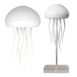 Jellyfish Pendant Lightings Voice Control Type-C Charging Creative Jellyfish Light Flexible Tentacles for Holiday Children Gifts