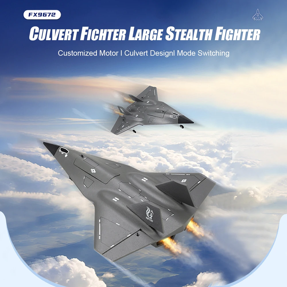 9IMOD SR72 RC avion 2.4G 4CH télécommande Drone intégré Gyro RC Future avion de chasse