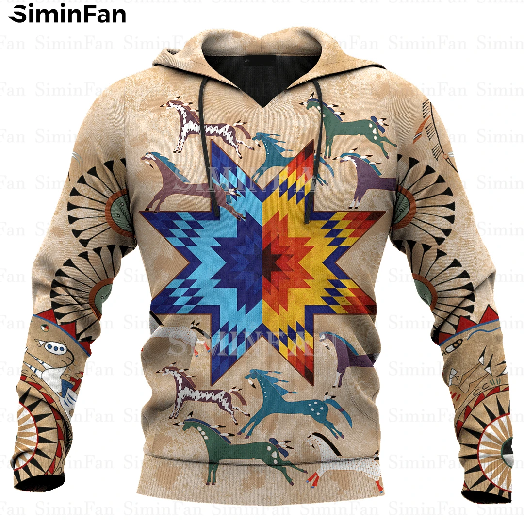 

Love Horse Tribal Style Art 3D Printed Men Hoodie Zipper Jacket Male Tracksuit Hooded Pullover Sweatshirt Unisex Outerwear Coat