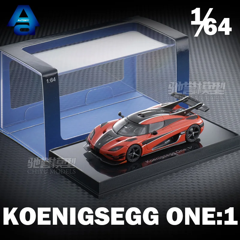 AUTOart 1/64 Koenigsegg one: 1 ألعاب سيارات معدنية مصبوبة للأولاد مجموعة نماذج نماذج السيارات #3