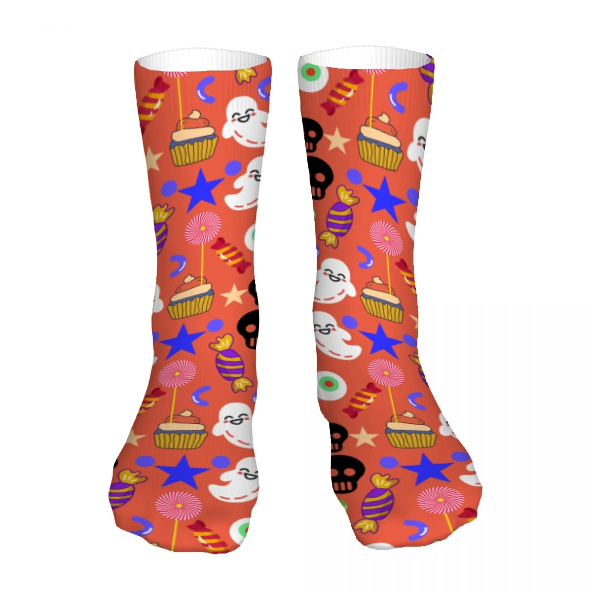 RIP Dead Pattern Mens Womens Funny Crew Socks Cool 3D Printed Design Socks Fashion Comfortable Basketball Socks