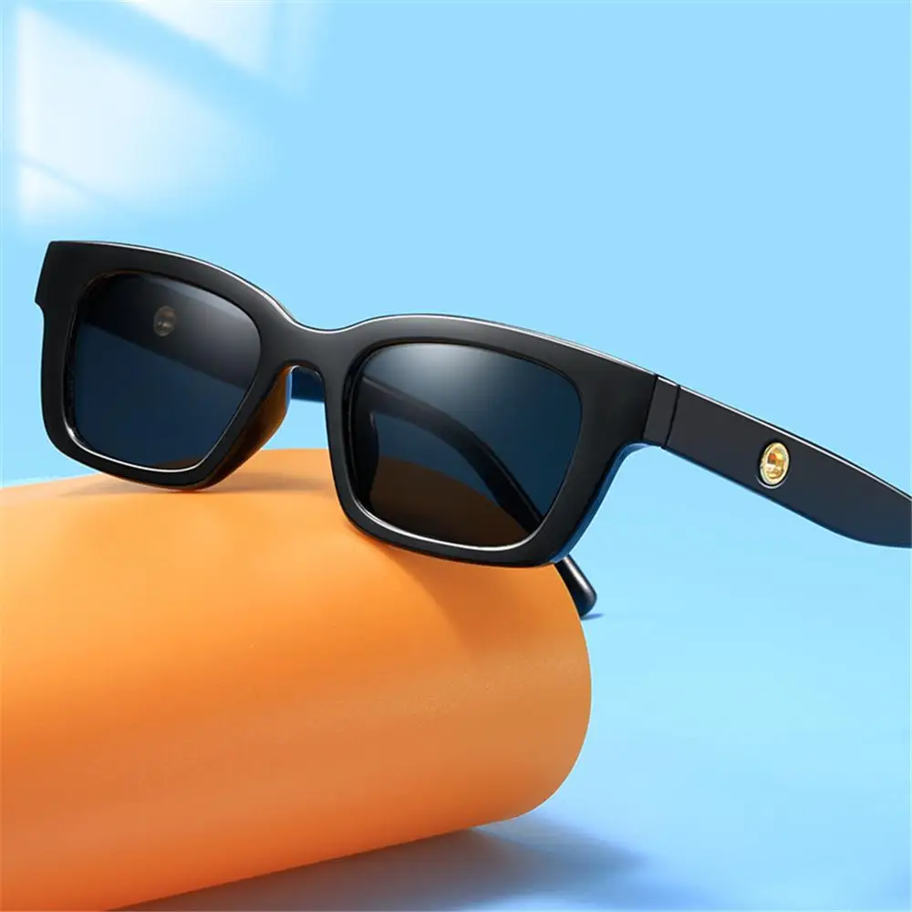 Vintage Street Style Children's Rectangular Sunglasses UV Protection Cool Hip-Hop Glasses Outdoor Sunglasses for Boys and Girls