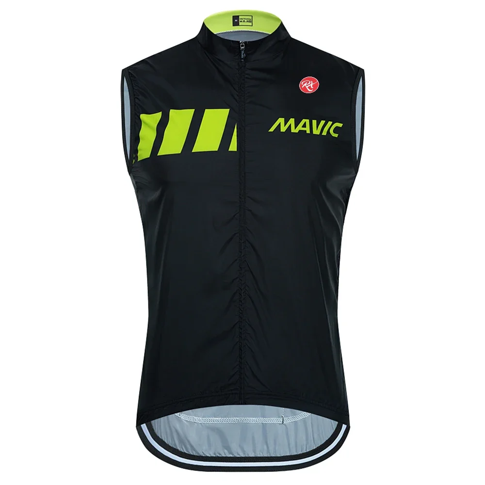 Rx MAVIC Sleeveless Cycling Vest Mesh Ciclismo Bike Bicycle Undershirt Jersey Windproof Cycling Clothing Gilet Motorcycle Vest