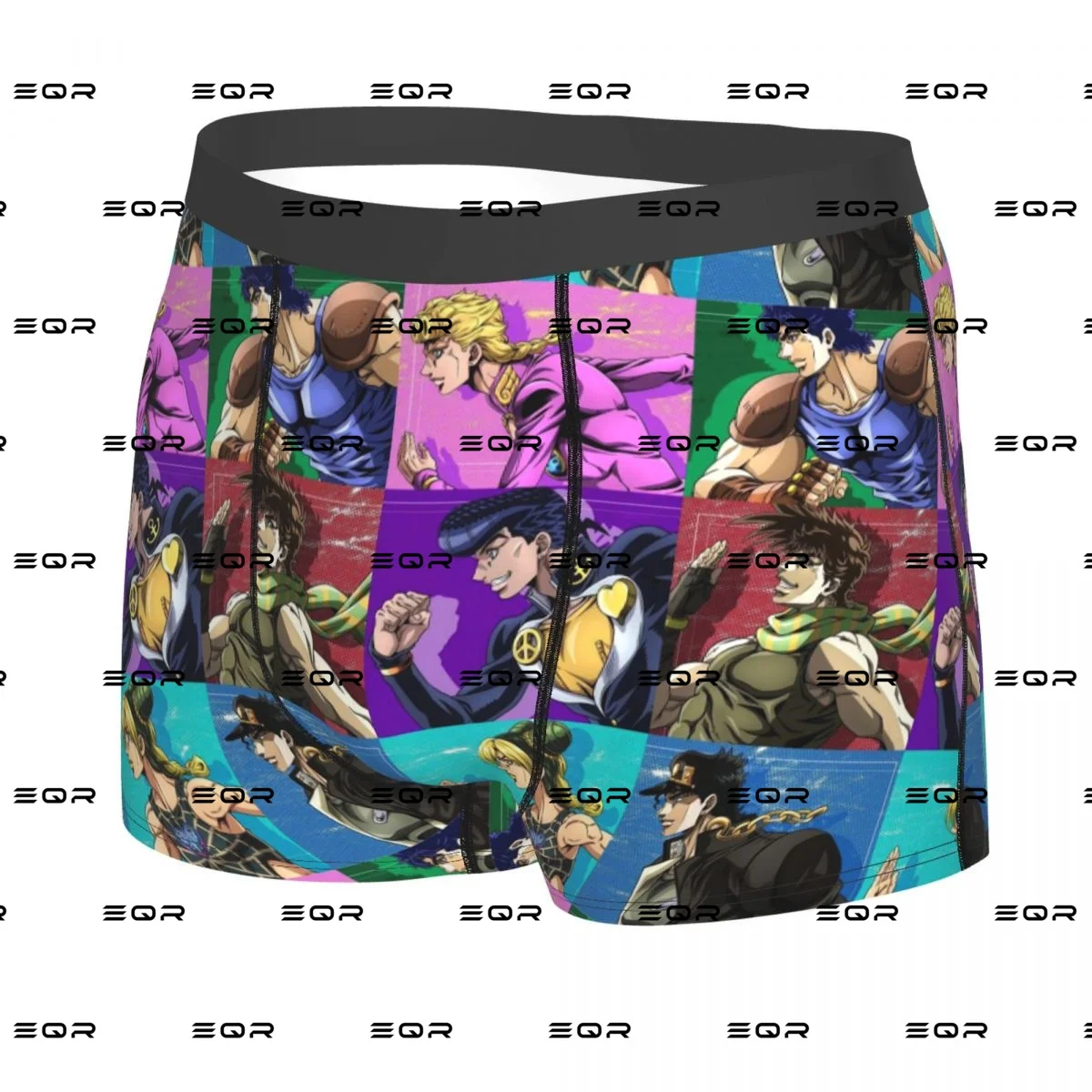 Jojo Bizarre Adventure Boxer Cuecas para Homens, Roupa Interior Altamente Respirável, Shorts Estampados 3D, Presentes de Aniversário, Qualidade Superior