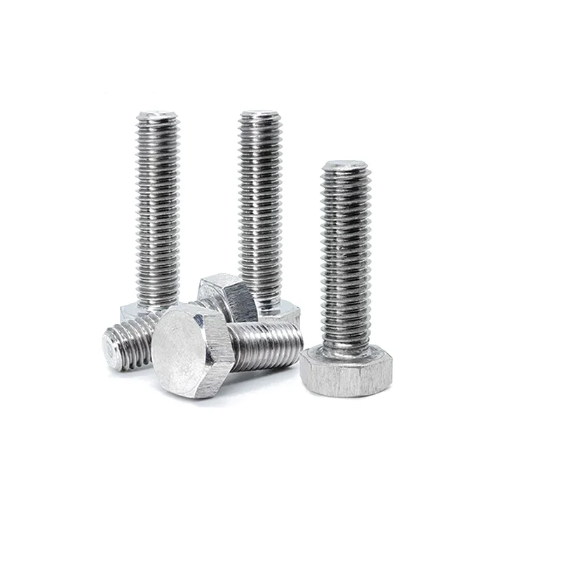 M10 M12 M14 M16 M20 TC4 Titanium Alloy Outer Hexagonal Screw, Gr5 Screws, GB5783 Bolt
