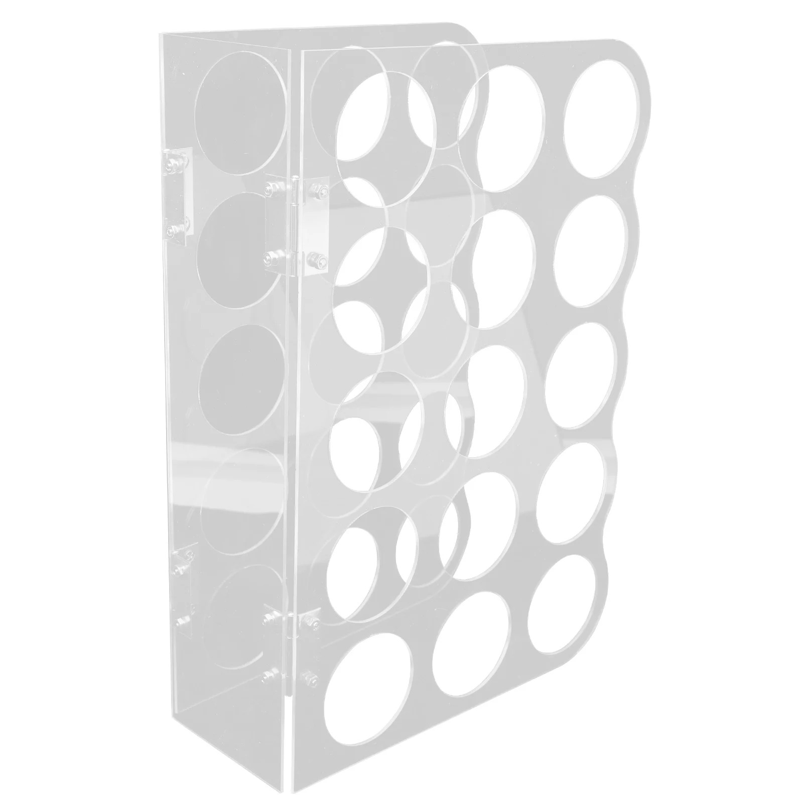 

Vinyl Storage Rack Organizer Shelf Holder for Bags Rolls Wrapping Paper Umbrellas Craft Paper Sturdy Lightweight Keep Tidy