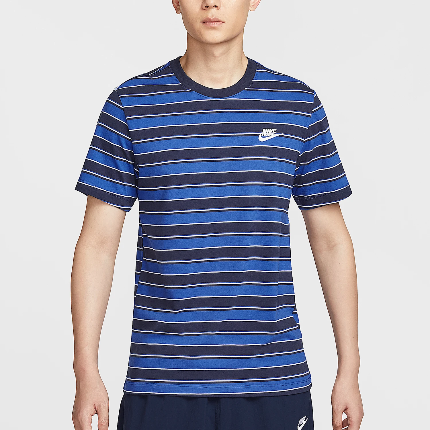 

Nike genuine 2025 Men's Lightweight Round Neck T-shirt HJ0551-451