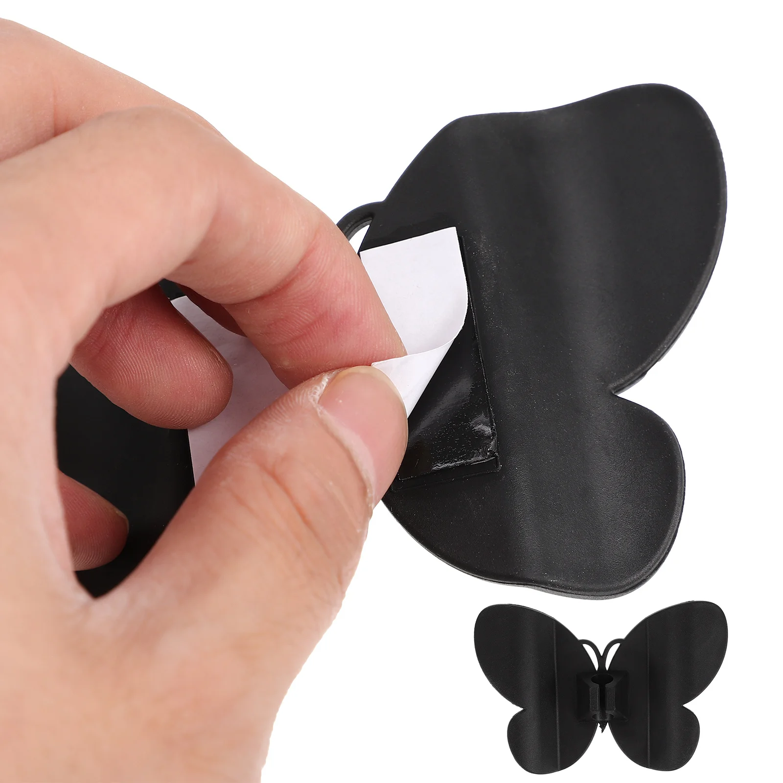 

4Pcs Appliance Cord Organizer Durable Plastic Cable Holder Butterfly Shape Stick on Kitchen Cord Wrap Organizer