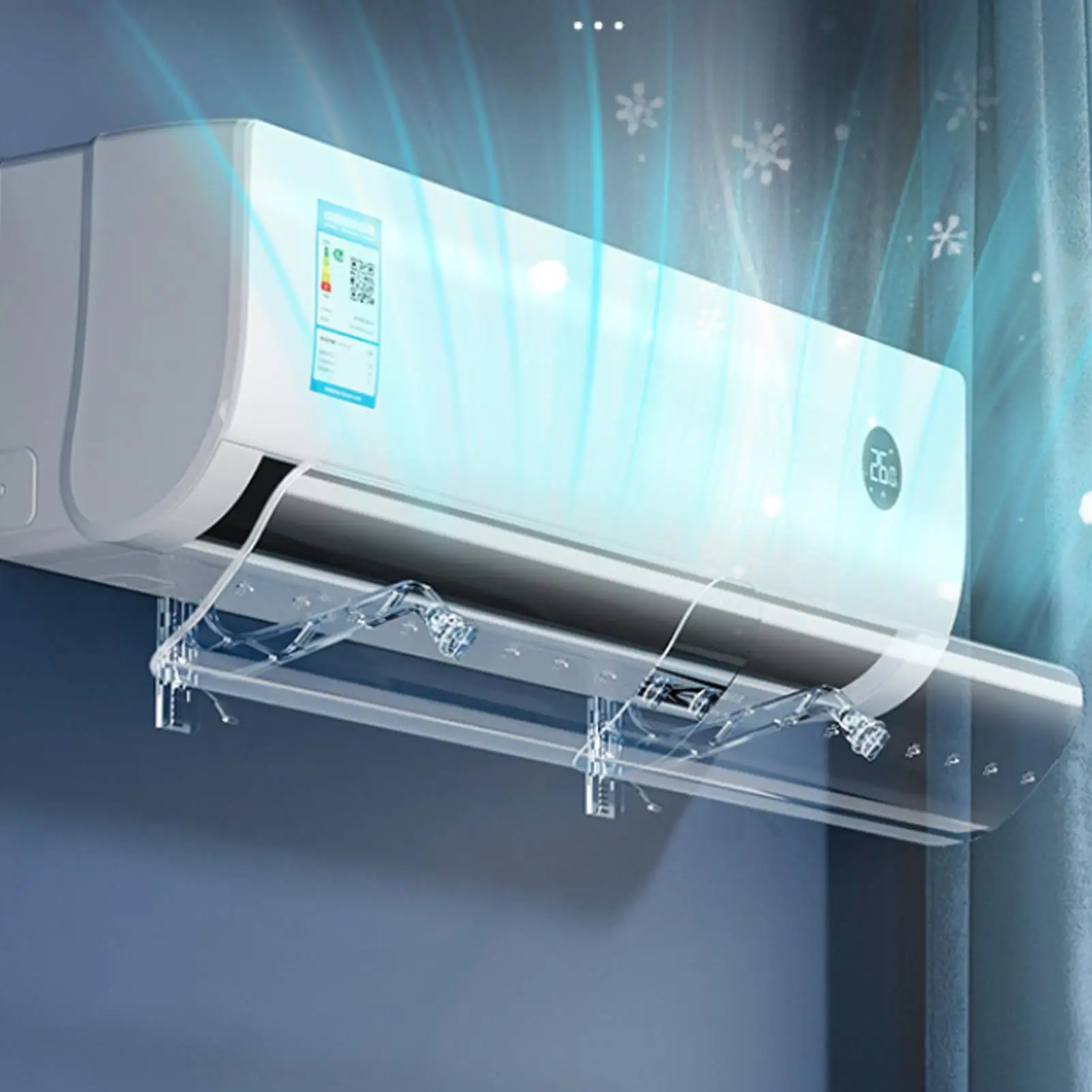 Air Conditioning Windshield adjustable Hanging-type Anti-direct Blowing Air Deflector Household Air Conditioning Baffle Windshie