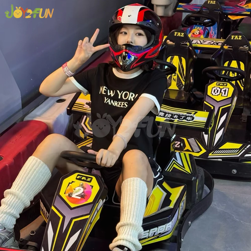 الجملة نمط جديد سباق الذهاب الكهربائية للأطفال داخلي في الهواء الطلق استخدام أعلى سرعة الكهربائية الذهاب عربة مراكز التسوق البلاستيكية