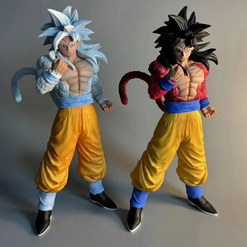 30cm Dragon Ball Anime Son Goku Ssj4 Figure Super Saiyan 4 Goku Figurine Pvc Action Figures Collection Model Toy Children Gifts