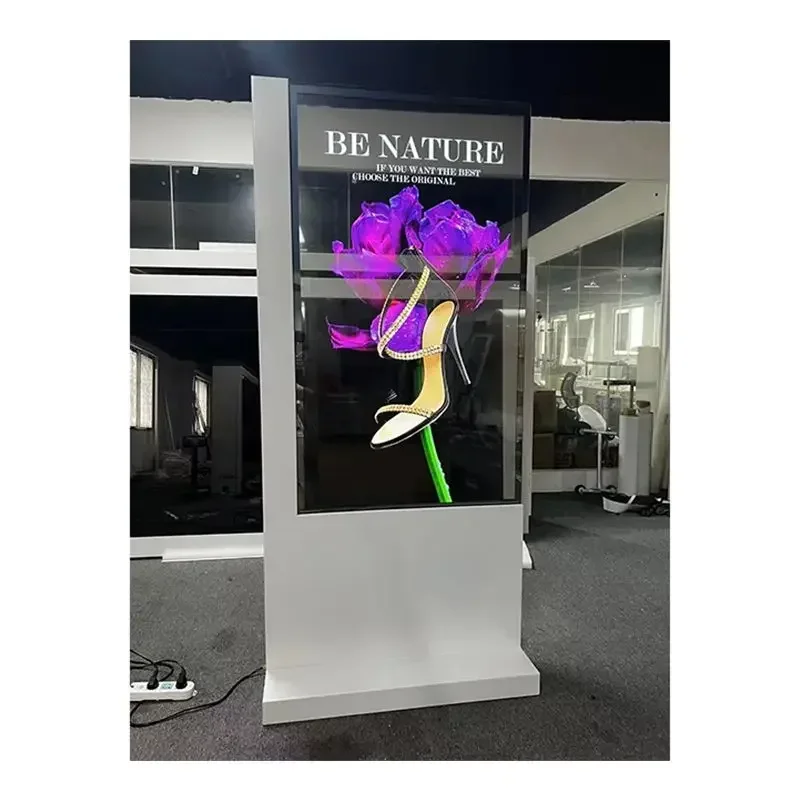 Best 55 Inch 3840*2160 4K FHD Transparent OLED Screen 55 Inch Monitor OLED Display For Advertising Player