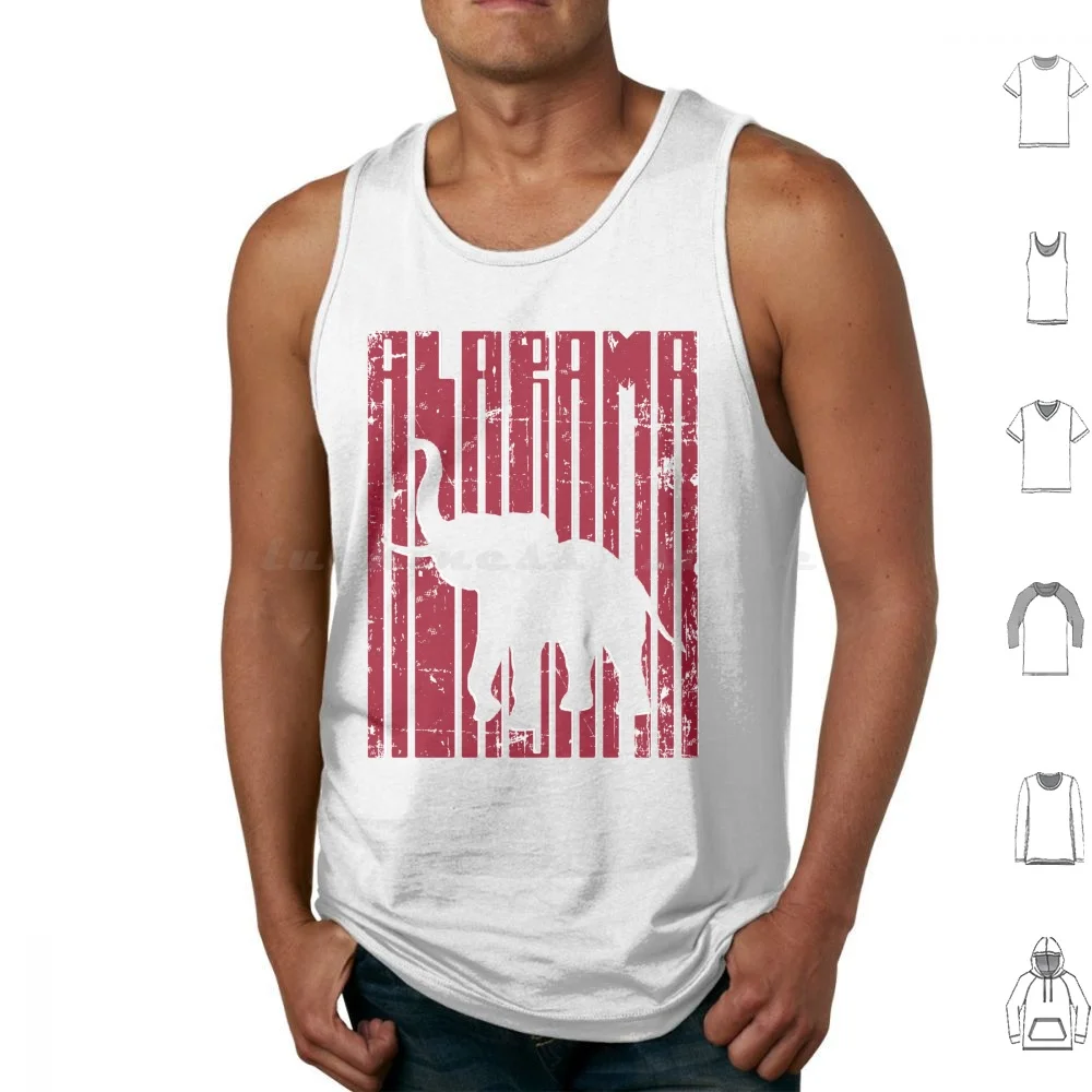 Vintage Elephant Apparel And Decor Tank Tops Print Cotton Apparal For Kids For Men For Women Baby Backpack Bama Mens