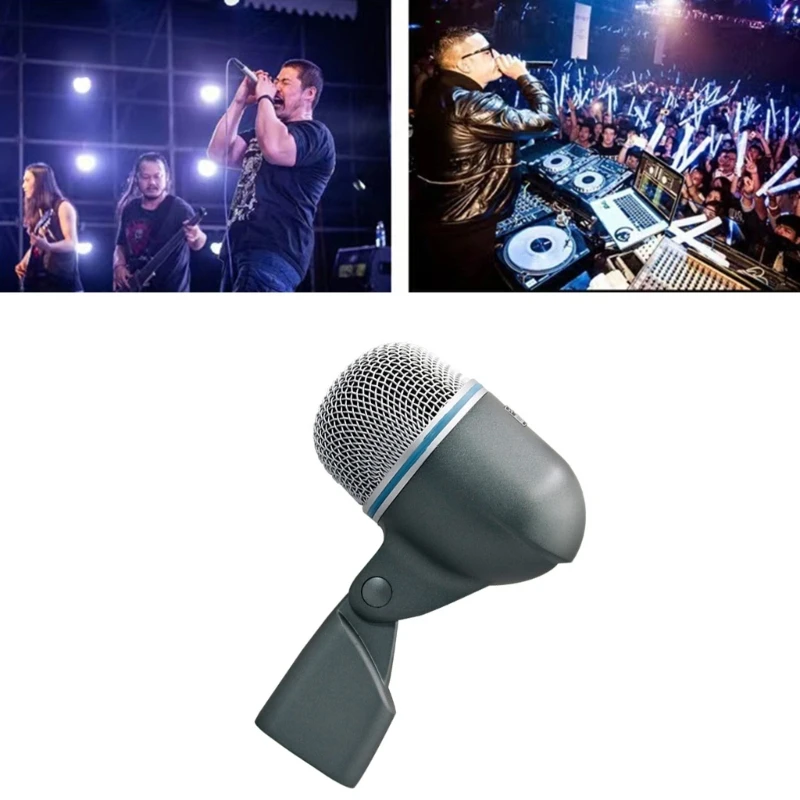 B95C Instrument Microphones BETA52A Drum Mic Dynamic Kick Bass Snares Cymbals Use For Drums Vocal Band Stage Instrument