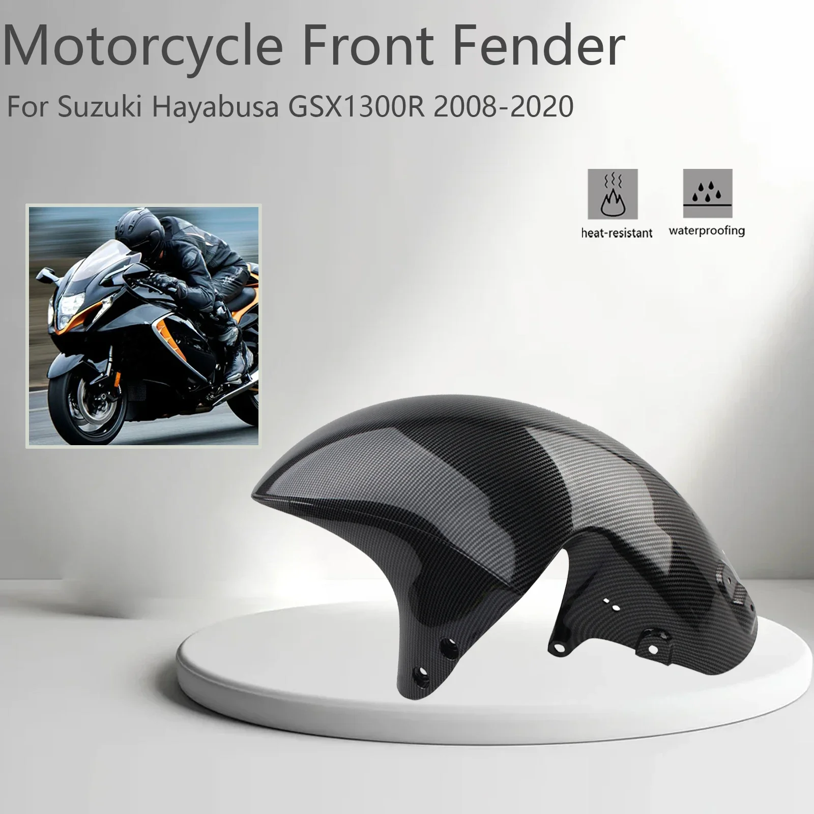 

Motorcycle Front Fender Splash Guard Fairing For Suzuki GSXR1300 Hayabusa GSX1300R GSX-R1300 GSXR GSX-R 1300 2008-2018 2017 2016