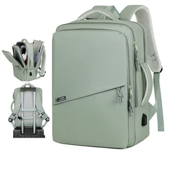 Travel Backpack Men Women Business Backpack School Expandable USB Bag Large Capacity 15.6 Laptop Waterproof Backpack Bag 2025
