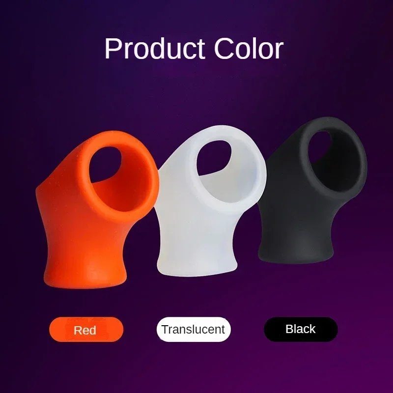 Cock Ring Penis Enlargement Delay Ejaculation,Silicone Cockring Penisring,Dick Erection Testicles Scrotum Ball Stretcher,Sex Toy