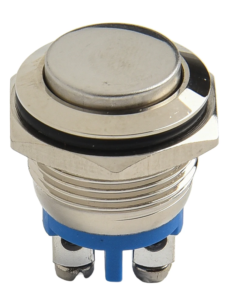 Metal Push Button IP Body Waterproof Compact Design Easy Installation Temperature Head Diameter Easy Installation