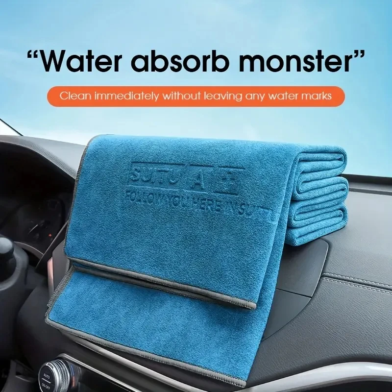 Cleaning Towel Soft Drying Cloth High Absorbent Car Body Washing Towels Clean Rags Advanced Car Wash Towel Wipe Superfine Fiber