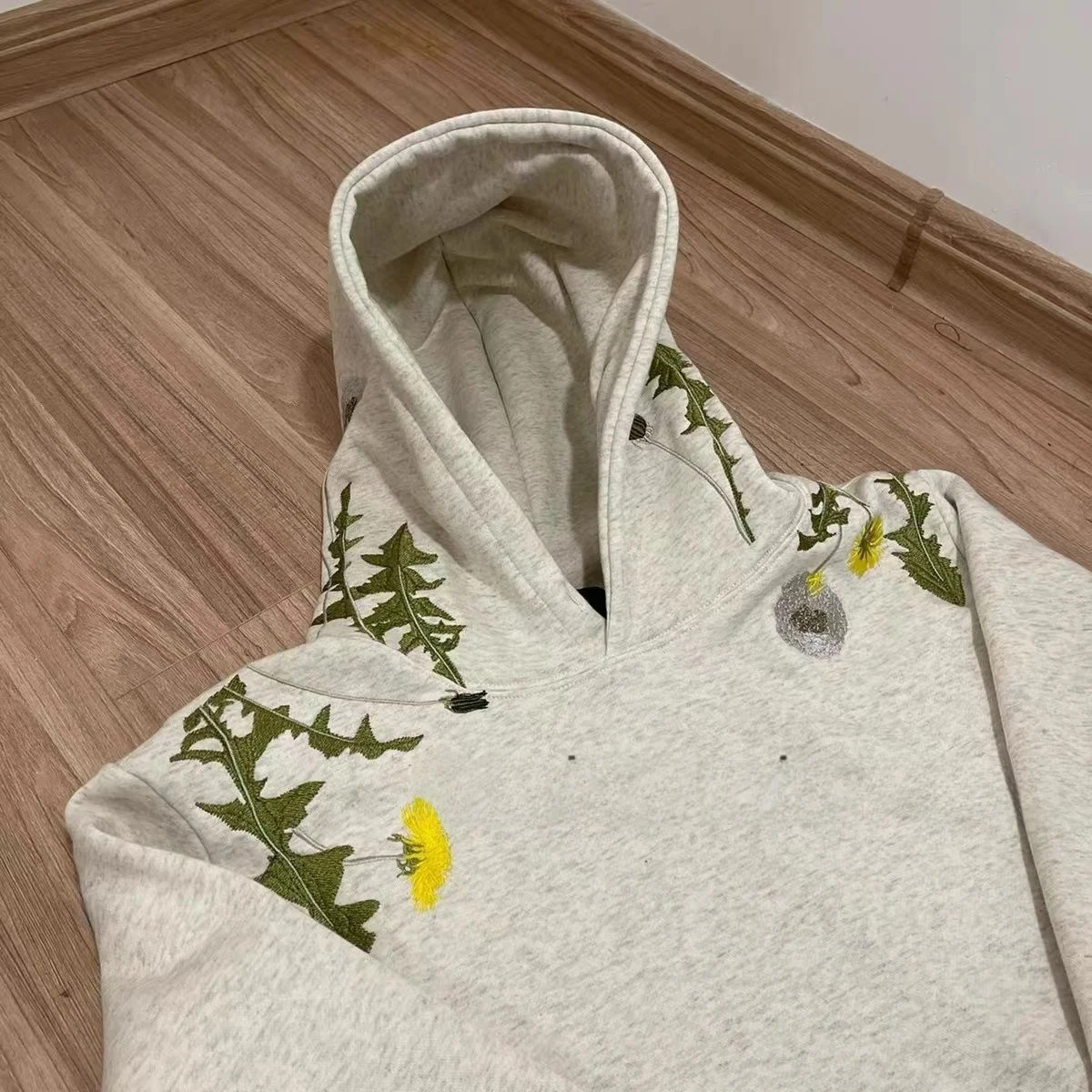 

Large Size Hoodie Sweatirt Embroidered Fce Lined Thiened Men's Autumn Winter Jaet Youth Trendy Anti-static Wear Resi...