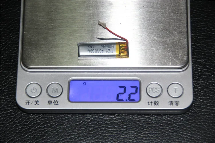 Pacote de bateria de polímero de lítio de 3,7 V 401030    BT2010 fone de ouvido Bluetooth núcleo de carregamento BT0202 célula de íon de lítio recarregável
