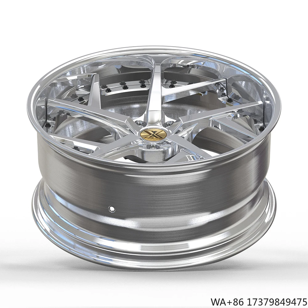 

Custom 2 Piece Forged Wheels Rims 5 Spoke Holes 17 18 19 20 Inch Aluminum Alloy Silver for Sale A3 A4 A5 A6 A6 A7 A8 Q3 Q5 Q8