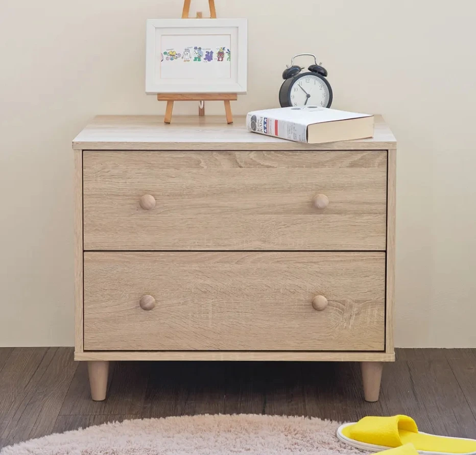 

Z Du's Wood Bedside Table Elegant Nightstand For Bedroom DecorZ