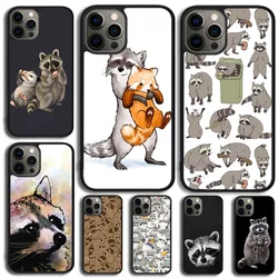 Raccoon Case For iPhone 17 Air 16 11 12 13 14 15 Pro Max Cover For iPhone 17 Air 16 13 12 Max Plus SE 2020