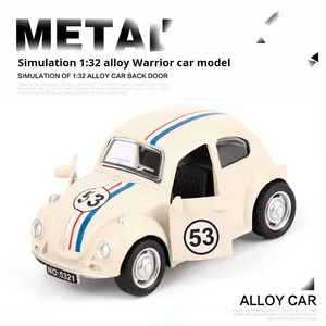 1:32 Paduan Mobil Tarik Belakang Sepeda Roda Tiga Thailand Model Sepeda Motor Dekorasi Domba Taksi Takeaway Mainan Mobil Die Cast 6 model caterpillar penjualan terbaik - №