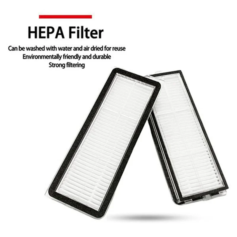 الترويج! 6 قطعة فلتر نظافة ل Roborock Qrevo Curv/Qrevo S/Qrevo Plus/Qrevo Pro منظف المرشّح أجزاء استبدال