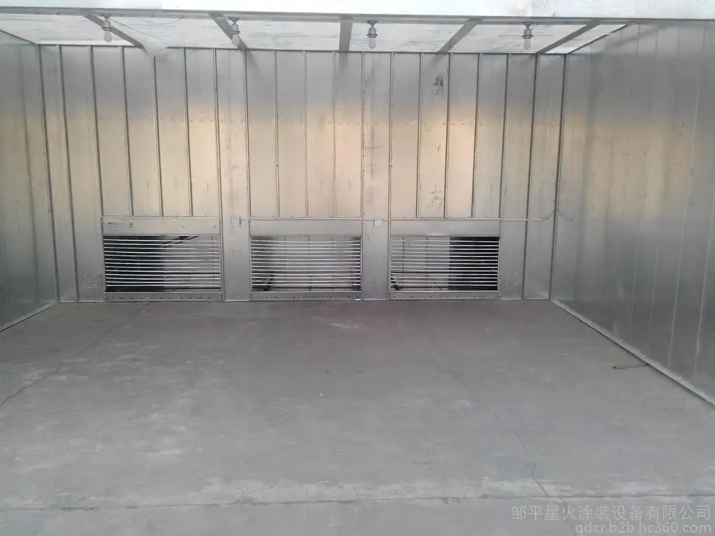 Hot Selling 7m 6.5m Car Spray Booth Preparation Bay Preparation Room PVC Curtain Car Painting Process Prep Station