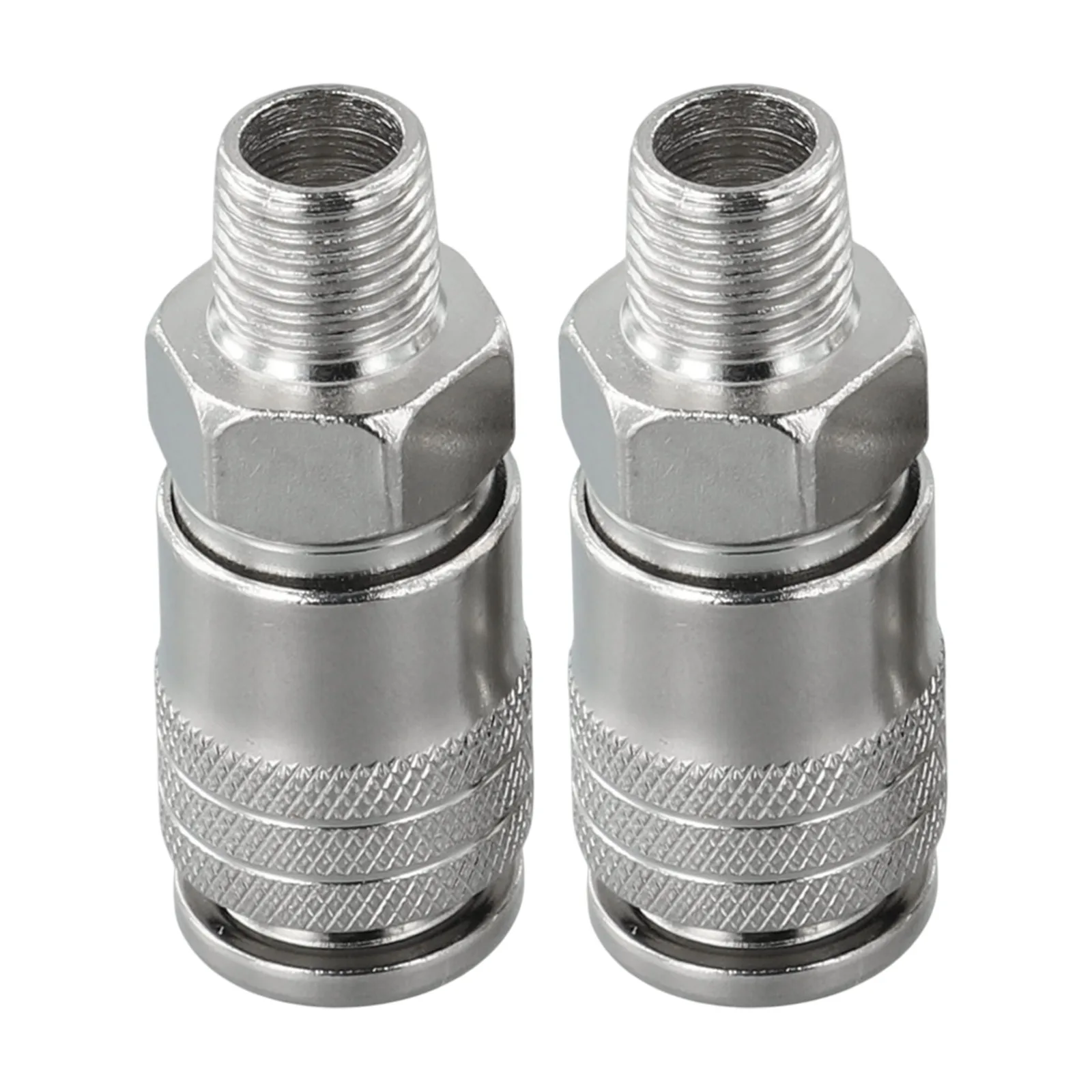 

Соединитель пневматический фитинг G1/4 с наружной резьбой, металлический быстроразъемный соединитель, замена, запчасть, стандарт ЕС, для воздушного компрессора, 2 шт., 53 мм