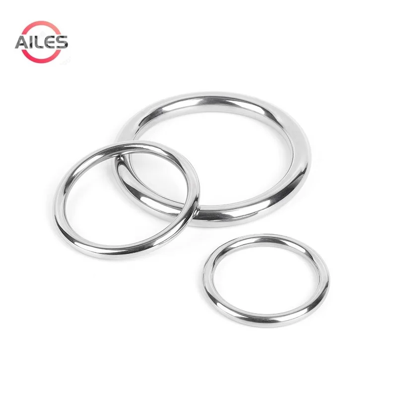 

316 Stainless Steel Traceless Seamless Rings O Rings M3 M4 M5 M6 M8 M9 M10 M12 Smooth Solid Circular Rings for DIY Metal Gaskets