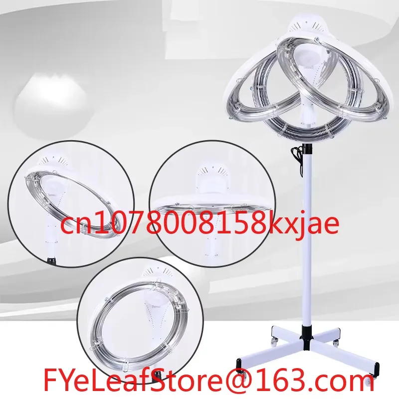 Hood dryer dyeing vertical rotating bracket type flying saucer heater,