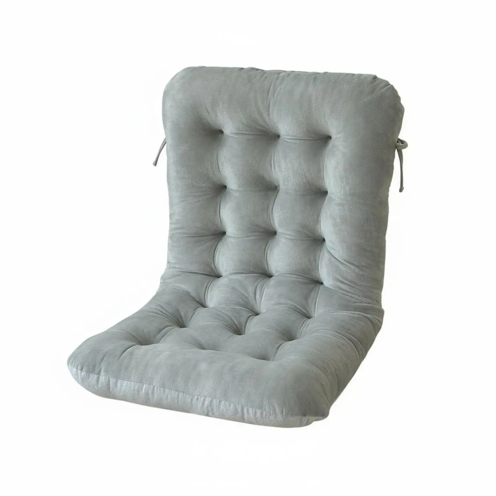 Tufted Office Seat Cushion with Non Slip Bottom Thick Plush Chair Pad for Computer Chair in Study Room