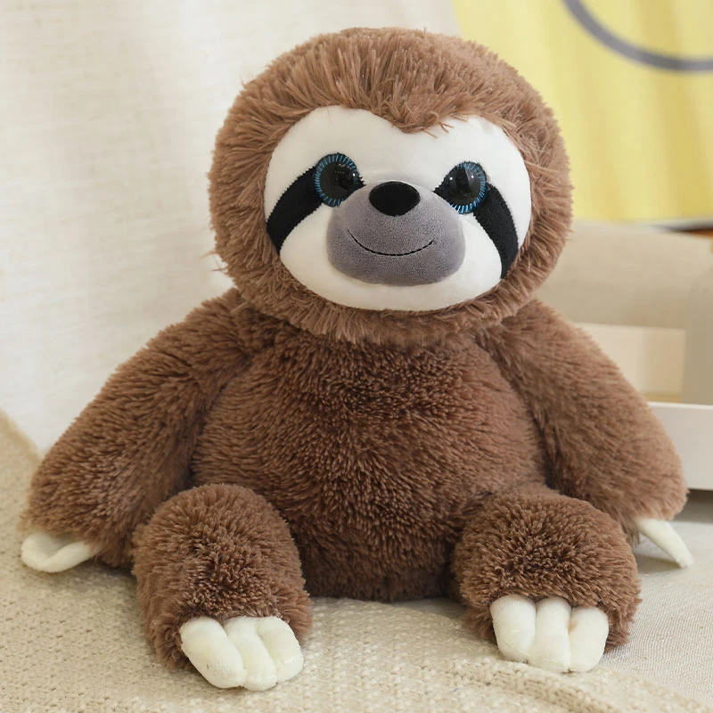 30/40cm Lazy Fat Sloth Plush Doll Super Soft Cute Animal Sloth Plush Doll Pillow For Boys And Girls Christmas Gift