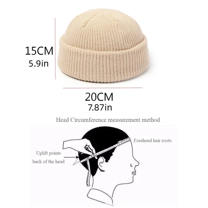 محبوك قبعة للرجال والنساء قبعات الصوف موضة بسيطة دافئة Skullies Beanies الصلبة الخريف قبعة شتوية قبعة نمط عصري