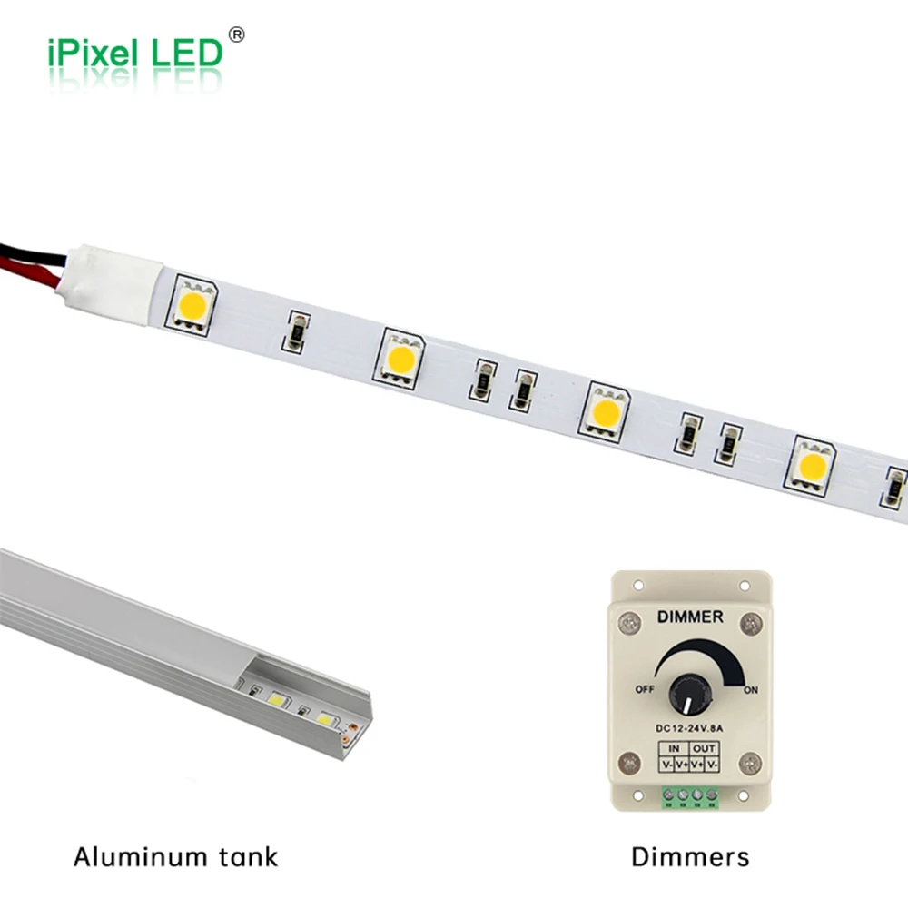 

DC12V&24V SMD5050 30LEDs/M Flex LED Strip IP20/IP65