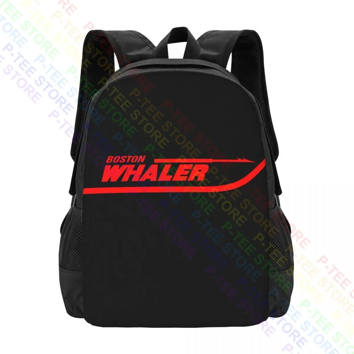 Boston Whaler 3D P-308Backpack Large Capacity Vintage School Sport Bag