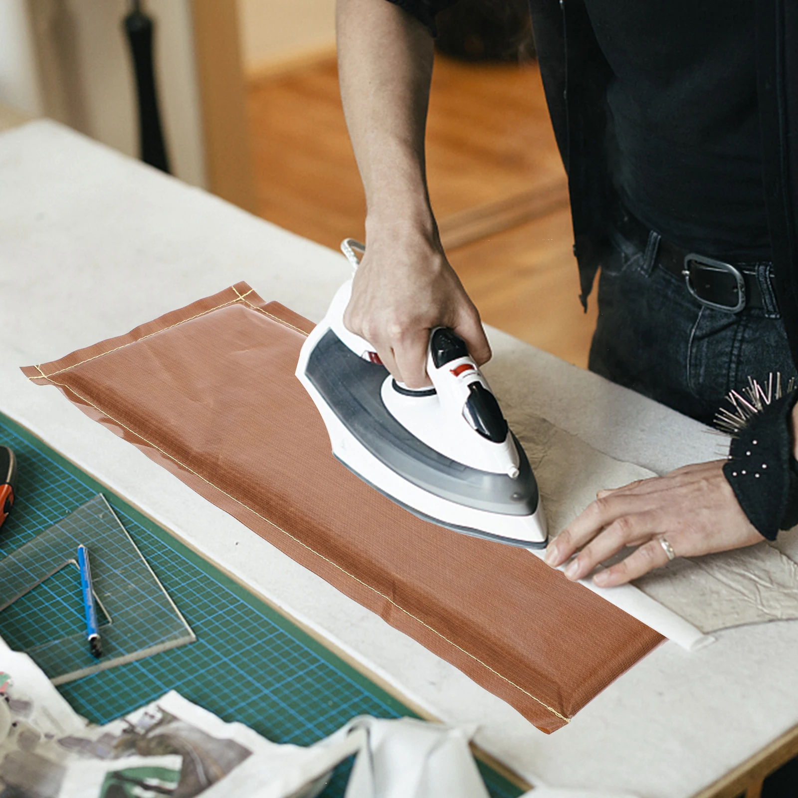 

Hot Press Pillow Coat Board Ironing Mat Reusable Heat Resistant Transfer Vinyl Sewing Craft Pressing Durable Smooth Surface