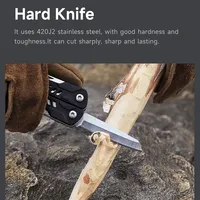 NexTool Mini Sailor Scissors 10 in 1 EDC Keychain Multitool with EDC Pocket Knife Bottle Opener Screwdriver Camping Gift for Men