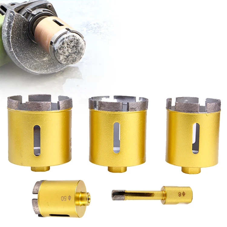 

6mm-65mm M10 Angle Grinder Diamond Drill Cutter Saw Core Drill BitHole Opener For Granite Marble Brick Tile Ceramic Concrete