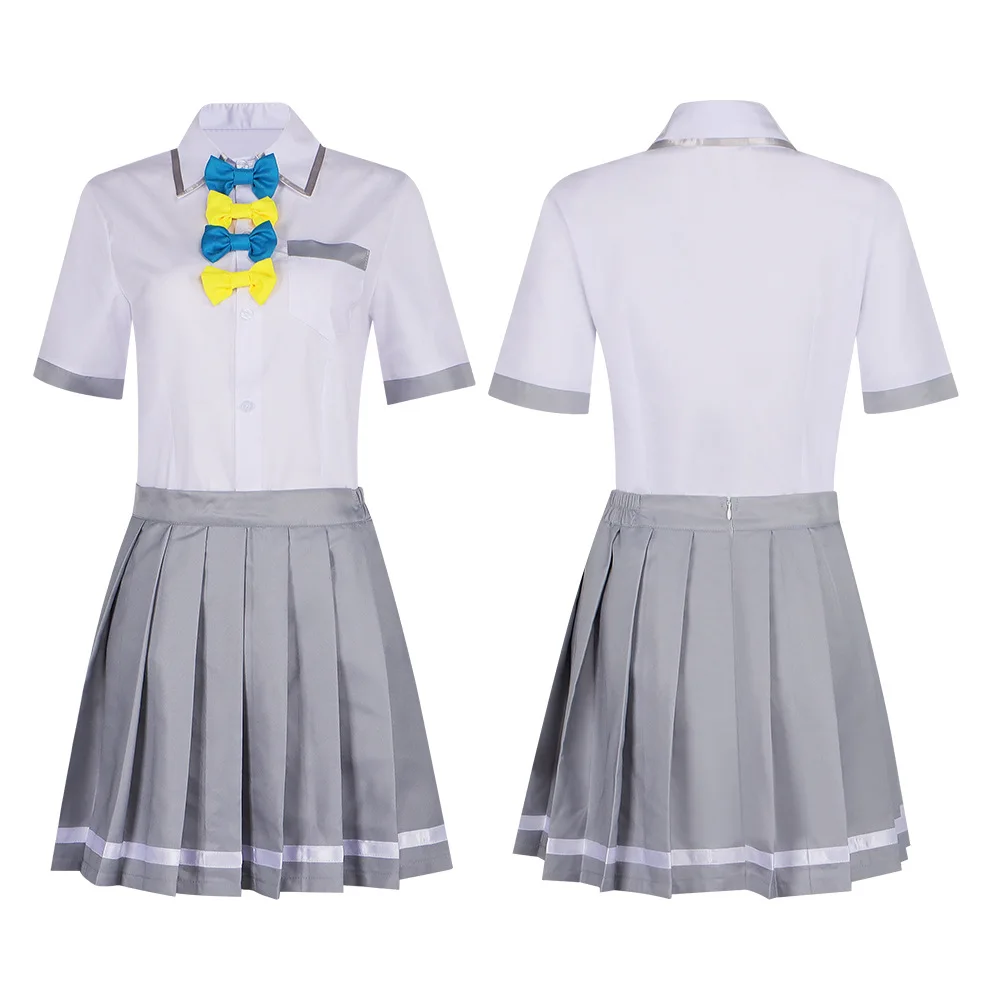 

Есть много много костюмов для косплея «Женский свинец» от «Иньяша» — Кагоме Гигураши в школьной форме и юбке