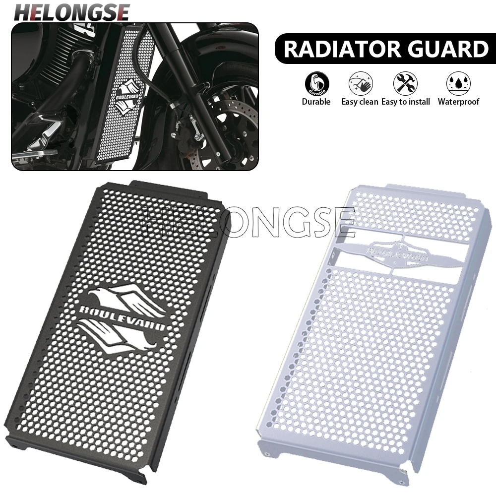 

For Suzuki VL800 INTRUDER C800 BOULEVARD C50 VZ800 BOULEVARD M50 Motorcycle Radiator Guard Grille Protector Cover INTRUDER M800