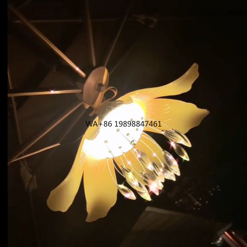 

LED Landscape Garden Street Flower Motif Light OEM Customized for Outdoor
