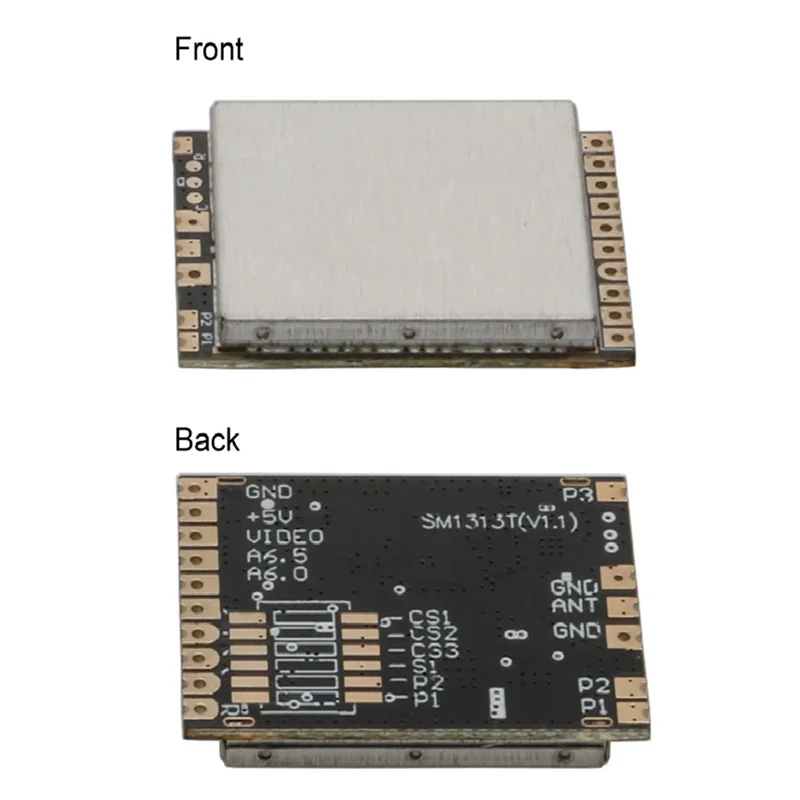 

【HOT】2PCS SM1312T 1.2G 1.3G 1.6W FPV VTX 16CH Wireless Transmitter Module Adjustable Power PAL/NTSC For FPV RC Drone Models