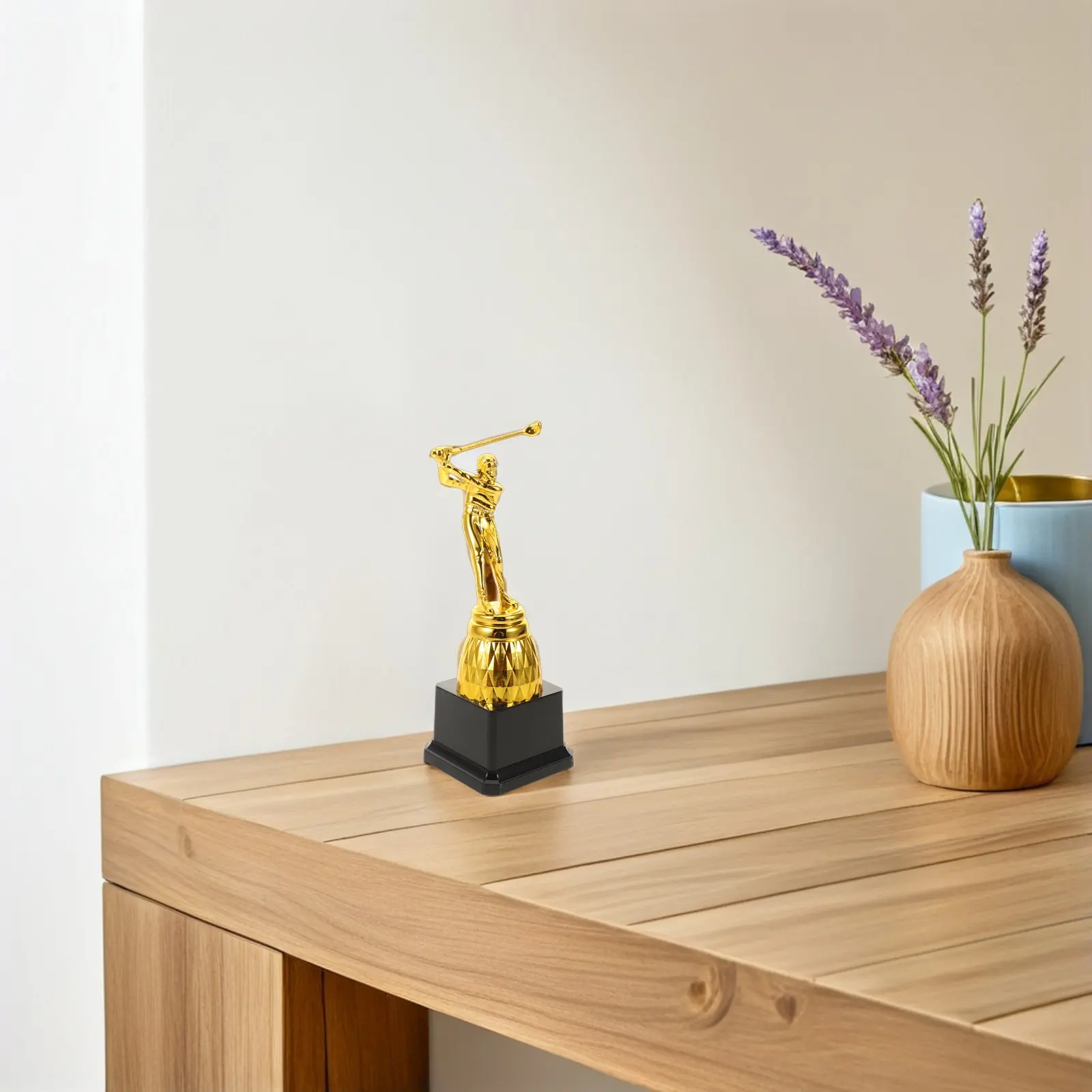 

Золотой наградной кубок для гольфа, пластиковый, для взрослых, для спортивных соревнований, церемоний награждения, декоративный, для достижений игроков