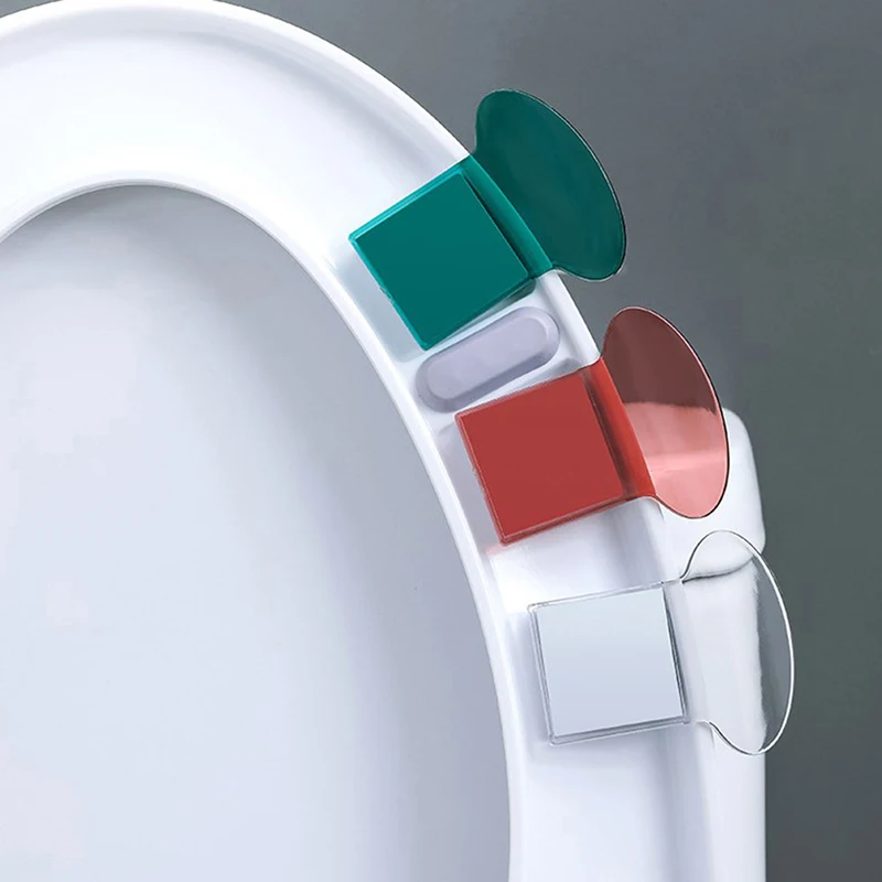 1Pc Portable Colors Toilet Seat Lifter Toilet Lifting Device Avoid Touching Toilet Lid Handle WC Accessories Tools